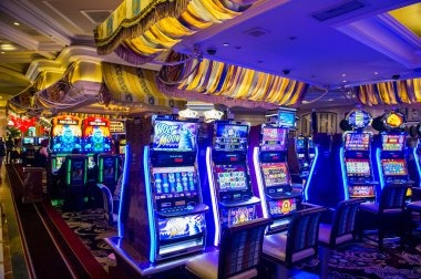 Live blackjack table with dealer and multiple player positions
